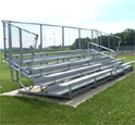 aluminum bleachers