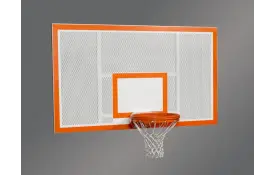 image of Rectangular Perforated Steel 72in x 42in Backboard