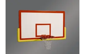 image of Rectangular Fiberglass 72in x 42in Basketball Backboard