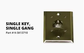 image of Single Gang Keyswitch from Tork Winch