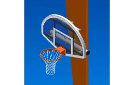 image of Column Mounted Basketball Goals