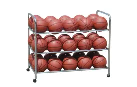 image of Double Wide Steel Ball Cart