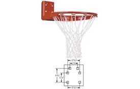 image of FT170R Rear Mount Fixed Basketball Goal